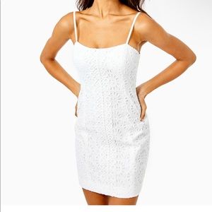 Lilly Pulitzer white Shelli Eyelet Mini Dress